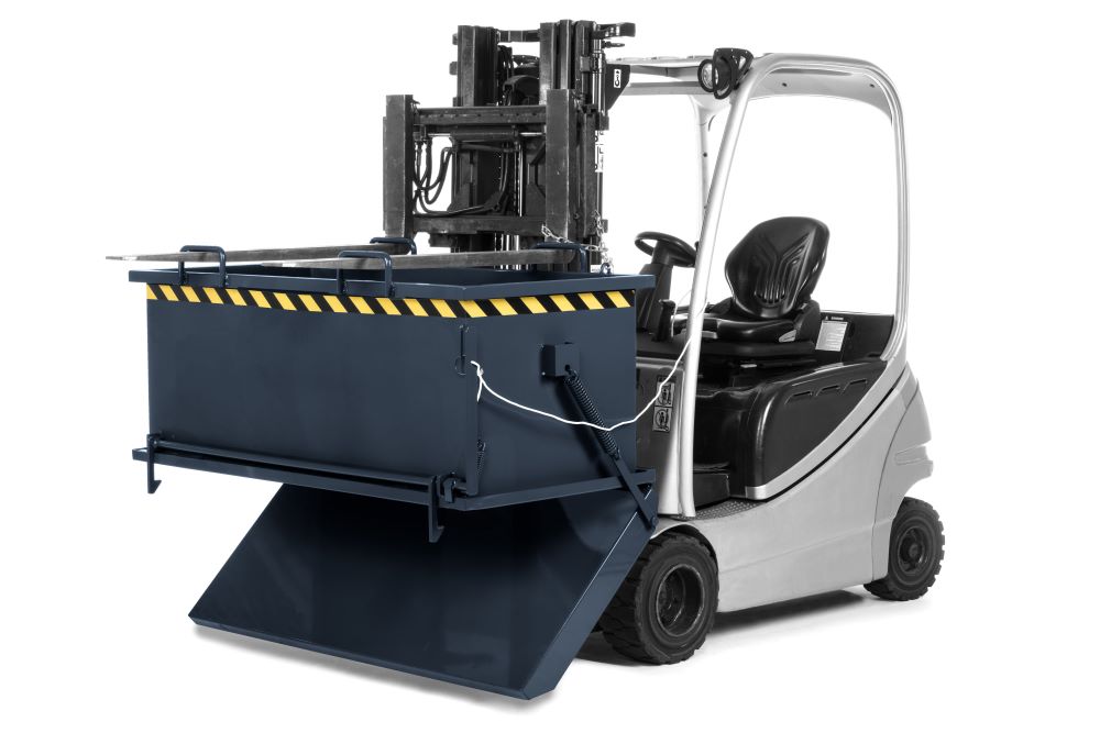 Produktbild RR Klappbodenbehälter Typ RKB50 1490x690x845 RAL7016 bild 2