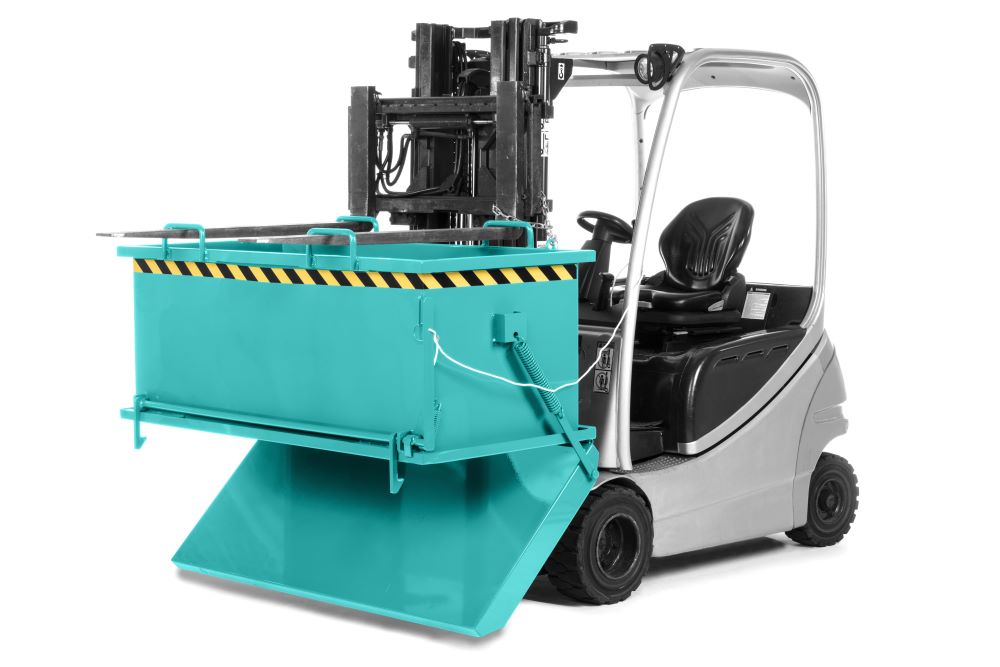 Produktbild RR Klappbodenbehälter Typ RKB-75 1650x850x845 RAL5018 bild 2