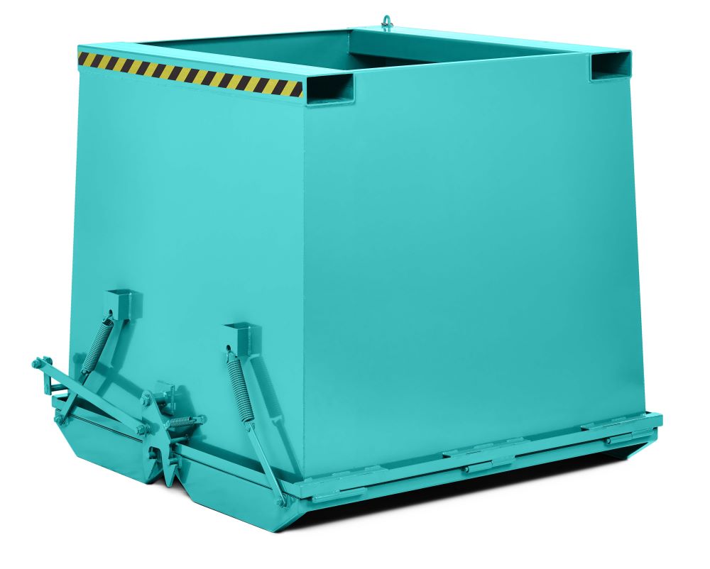 Produktbild RR Klappbodenbehälter Typ RKC-125 1475x1350x1000 RAL5018