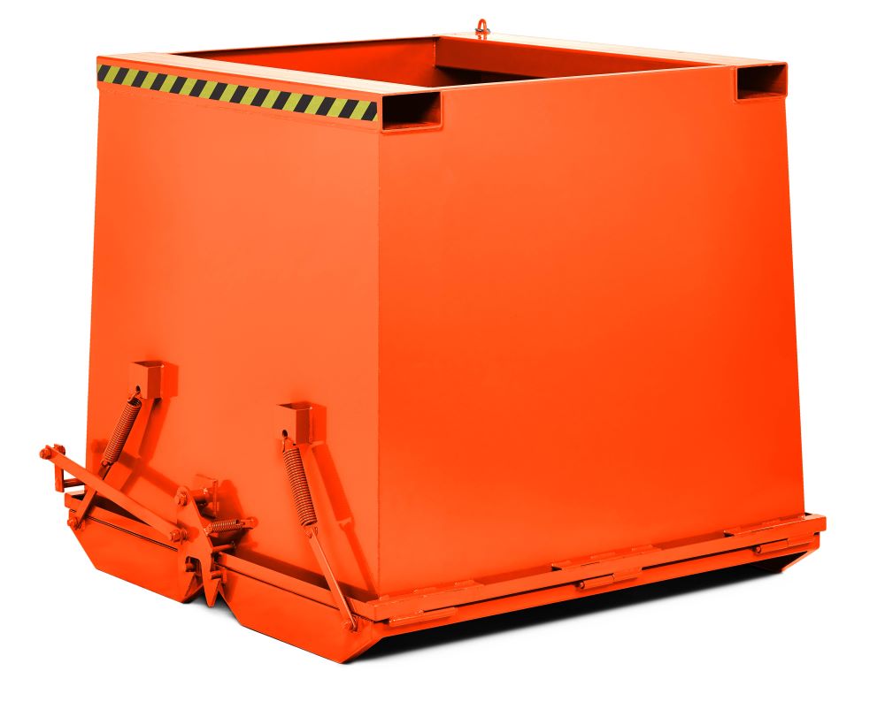 Produktbild RR Klappbodenbehälter Typ RKC-75 1225x1150x900 RAL2004