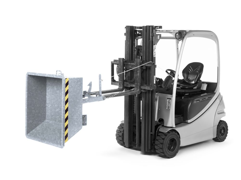 Produktbild RR Muldenkipper Minikipper Typ RMI 25 975x1075x450 verzinkt bild 2