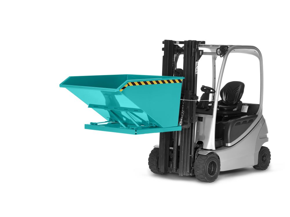 Produktbild RR Muldenkipper Typ RTK30 830x1160x685 RAL5018 bild 2