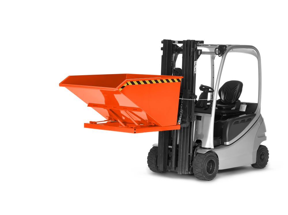 Produktbild RR Muldenkipper Typ RTK 100 RAL 2004 1580x1450x780mm bild 2