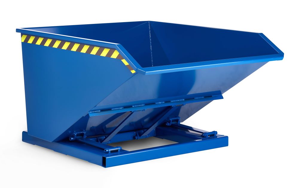 Produktbild RR Muldenkipper Typ RTK 50 RAL 5010 830x1450x780mm