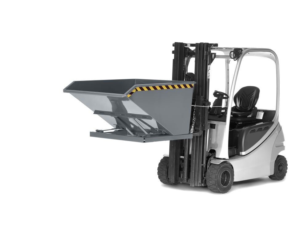 Produktbild RR Muldenkipper Typ RTK 75 1200x1450x780 RAL7005 bild 2