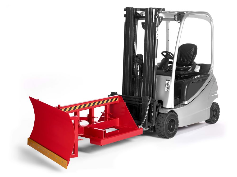 Produktbild RR Schneeschieber Typ RSP-15 Schildbreite 1500mm RAL3000 bild 2