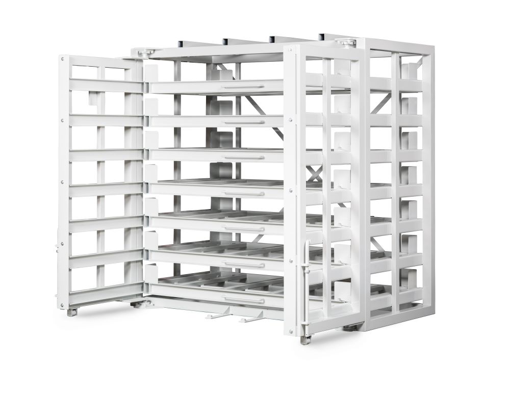 Produktbild RR Schubfachregal für Bleche Typ RBR 25T 2870x1400x2310 bild 2