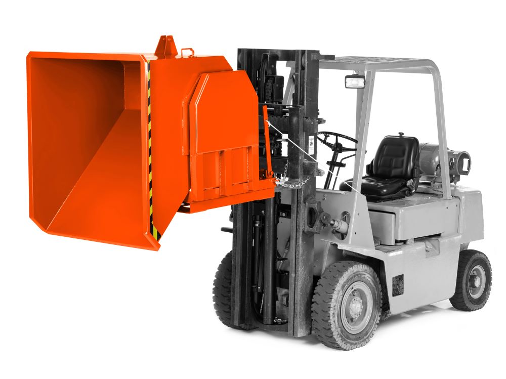 Produktbild RR Schwerlastkipper Muldenkipper Typ RMK-200 2150x1630x1270 RAL2004 bild 2