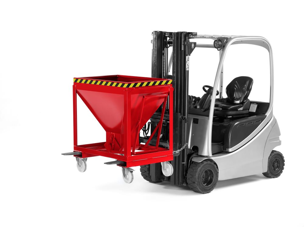 Produktbild RR Silowagen Typ RSLF 600 780x1200x1030 RAL3000 bild 2