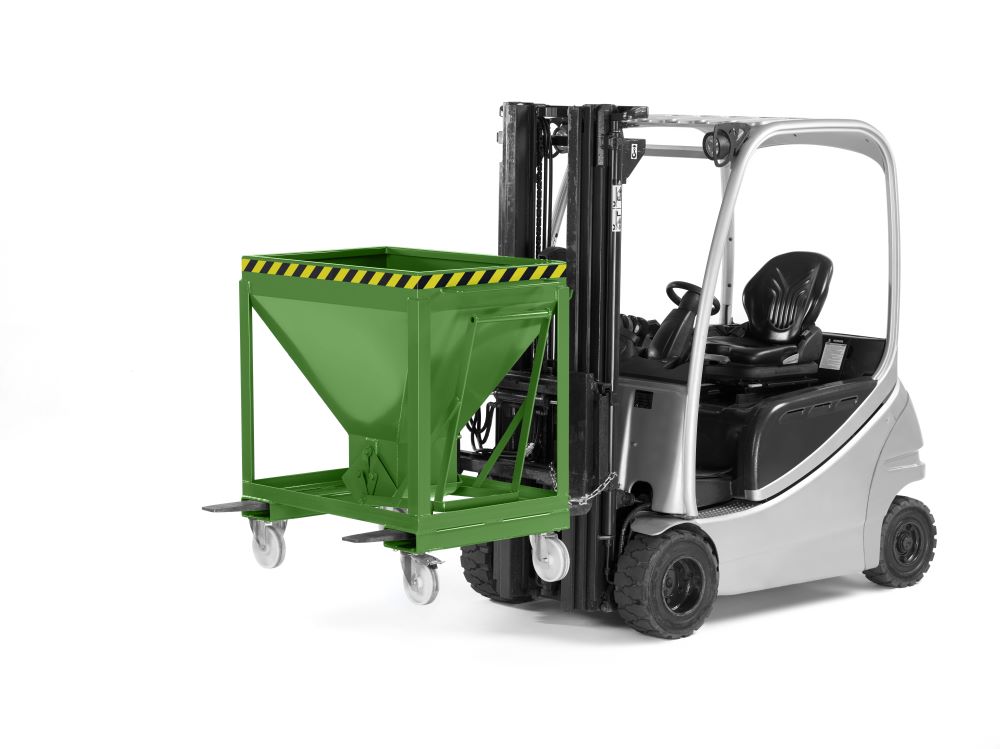 Produktbild RR Silowagen Typ RSLF 600 780x1200x1030 RAL6011 bild 2