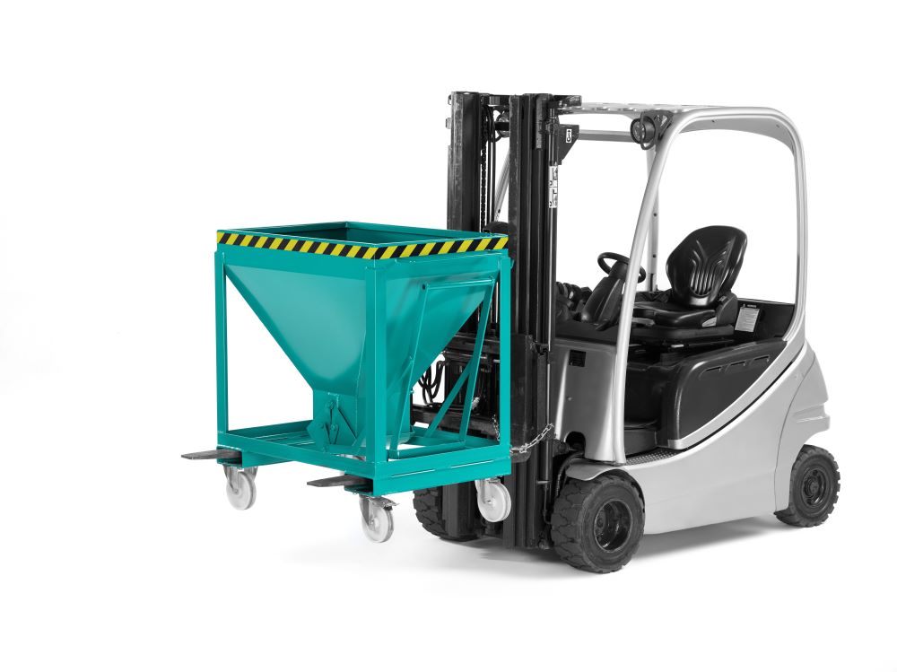 Produktbild RR Silowagen Typ RSLF 375 780x1200x1030 RAL5018 bild 2