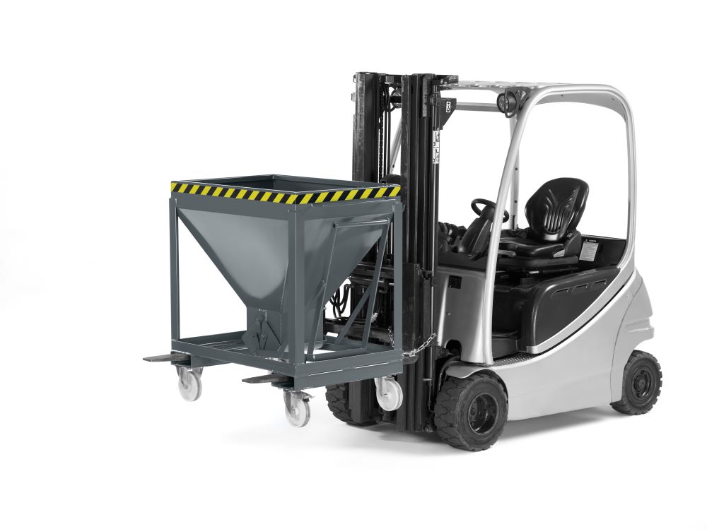 Produktbild RR Silowagen Typ RSLF 375 780x1200x1030 RAL7005 bild 2