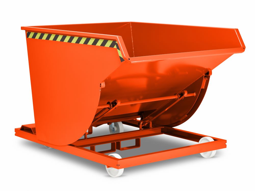 Produktbild RR Spänekipper Muldenkipper Typ RSK- S 50 1280x1350x810 RAL2004