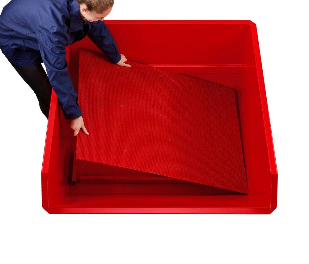 Produktbild RR Spänekipper Typ RUK S 60 RAL 3000 bild 3