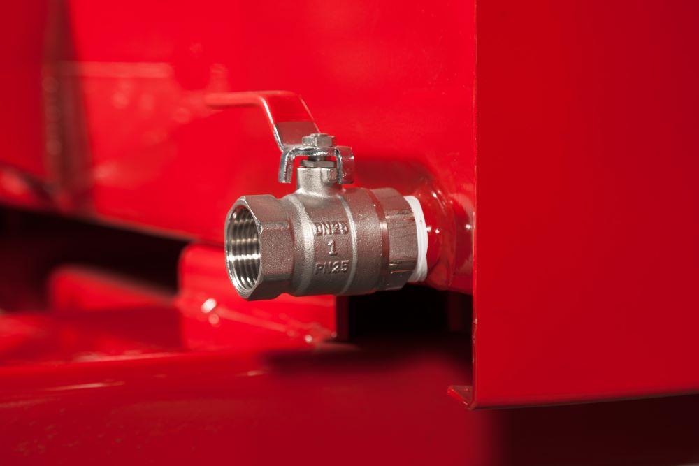 Produktbild RR Spänekipper Muldenkipper Typ RUK- S 150 Traglast 2000kg RAL3000 bild 2