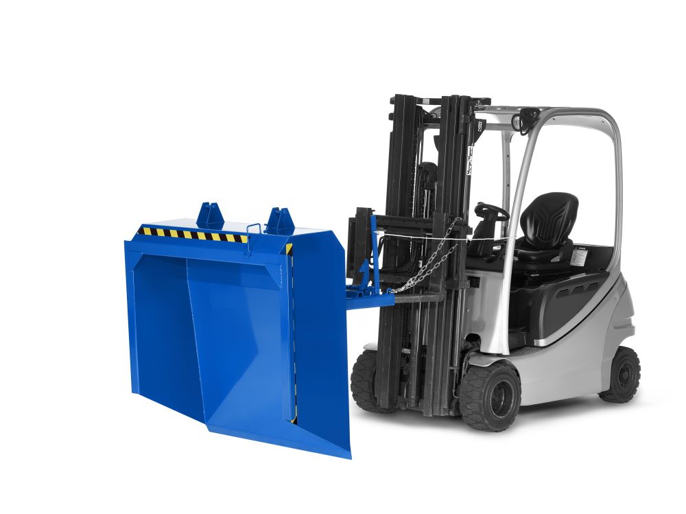 Produktbild RR Staplerschaufel Typ RS-75 RAL5010 1390x1615x550 bild 2