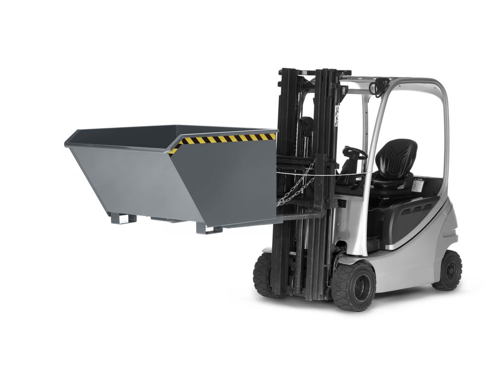 Produktbild RR Universalkipper Typ RUK 60 Maße 780 x 1500 x 780 mm mausgrau bild 2