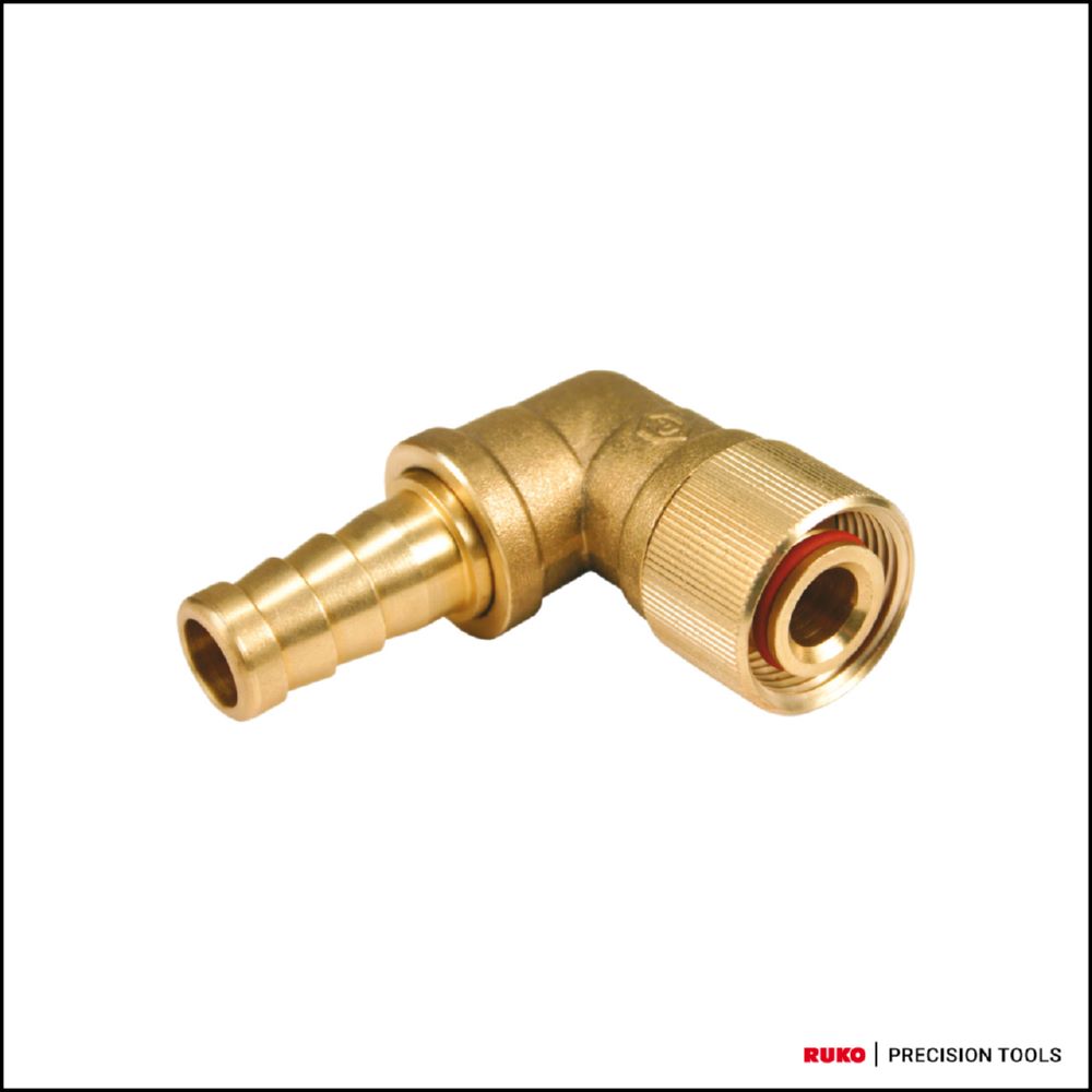 Produktbild Ruko Ablaßkupplung abgewinkelt für Ventilschrauben M 12 - M 22