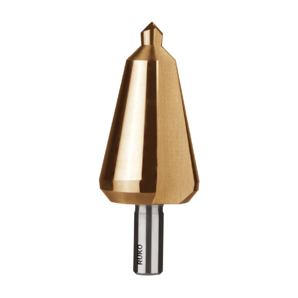 Produktbild Ruko Blechschälbohrer HSS-TiN geschliffen Kreuzanschliff 16,0 - 30,5 mm Größe 3