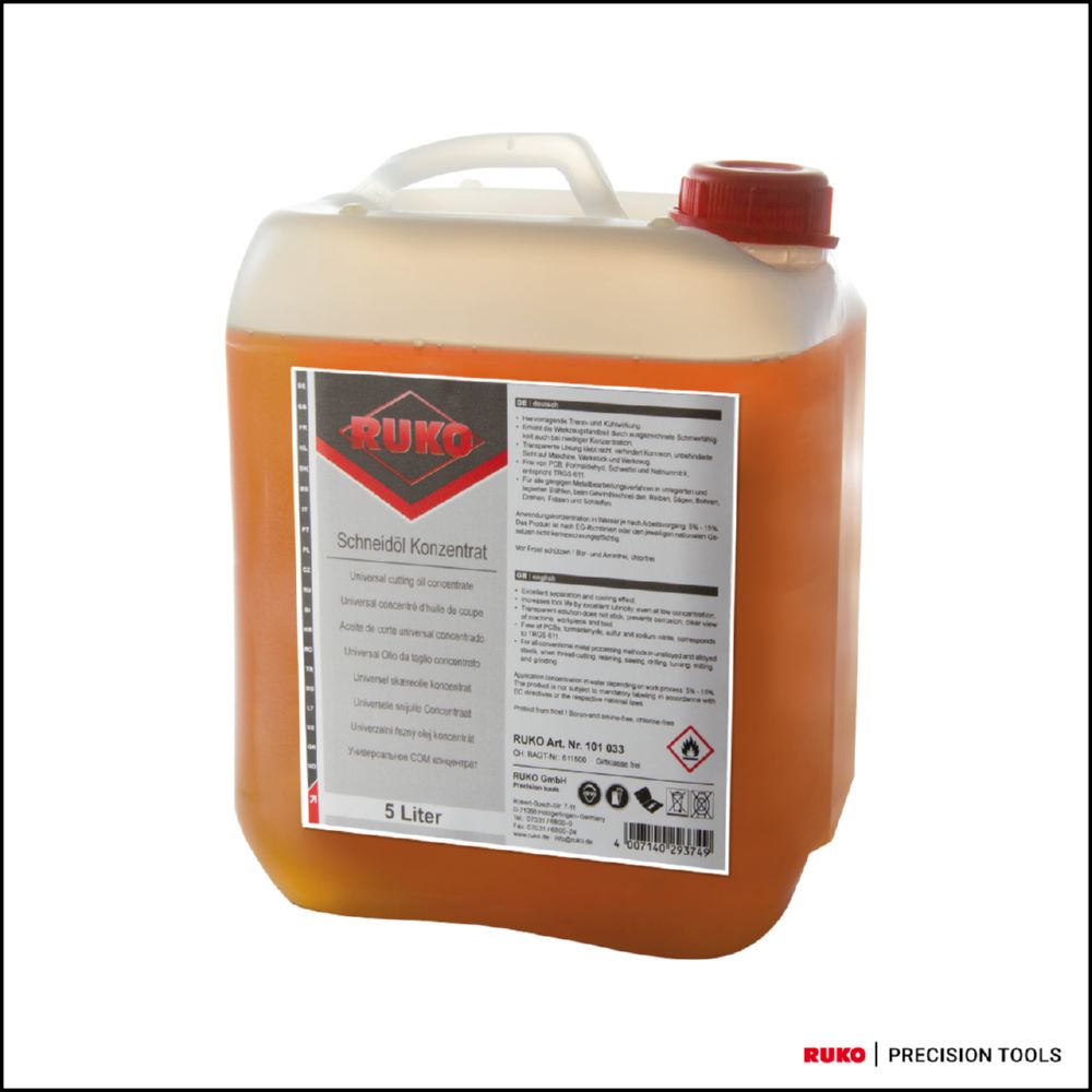 Produktbild Ruko Schneidöl Konzentrat 5 Liter Kanister