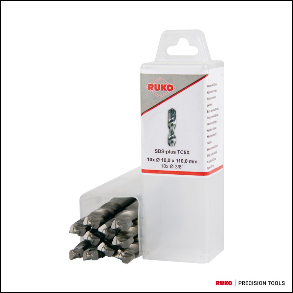 Produktbild Ruko SDS-plus Hammerbohrer 10,0 x 110 mm mit 3 Schneiden