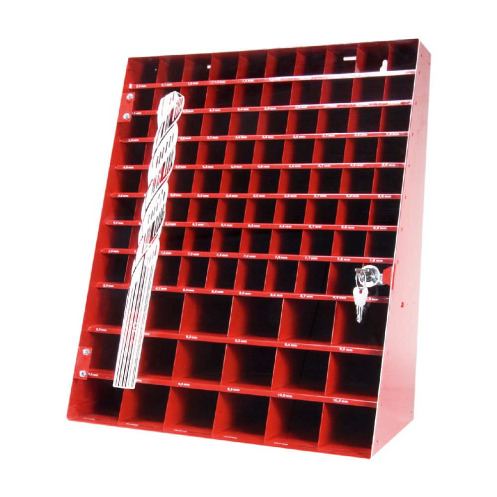 Produktbild Ruko Spiralbohrer Schrank leer mit Fächer