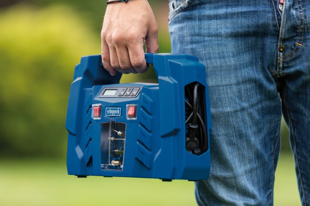 Produktbild Scheppach Mobiler Kompressor 1100 W 8 bar AIR FORCE 5 bild 3