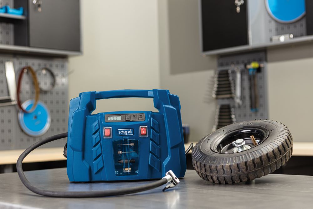 Produktbild Scheppach Mobiler Kompressor 1100 W 8 bar AIR FORCE 5