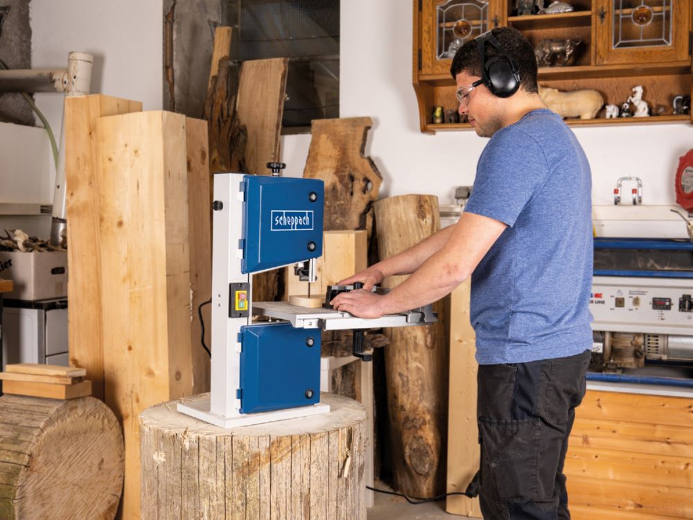 Produktbild Scheppach Bandsäge HBS30 230V/50Hz inklusive 3 Sägeblätter bild 2