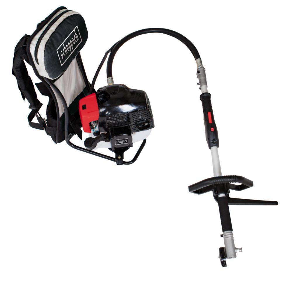 Produktbild Scheppach 4 in 1 Benzin Backpack - Multitool 2 Takt Motor 1.8 PS bild 5