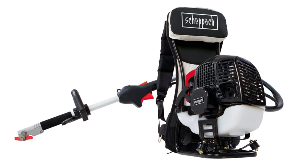 Produktbild Scheppach 4 in 1 Benzin Backpack - Multitool 2 Takt Motor 1.8 PS bild 8