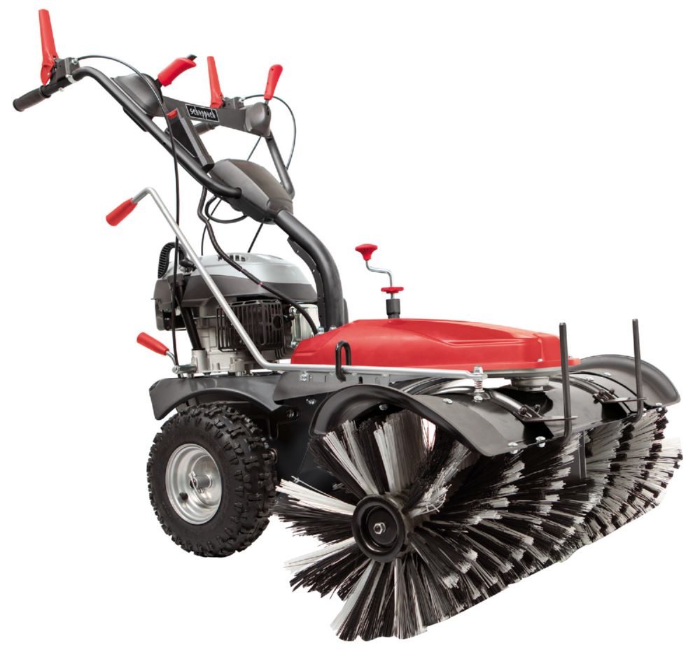 Produktbild Scheppach Benzin - Kehrmaschine inklusive Sammelbehälter Kehrbreite 100 cm 6,5 PS bild 2