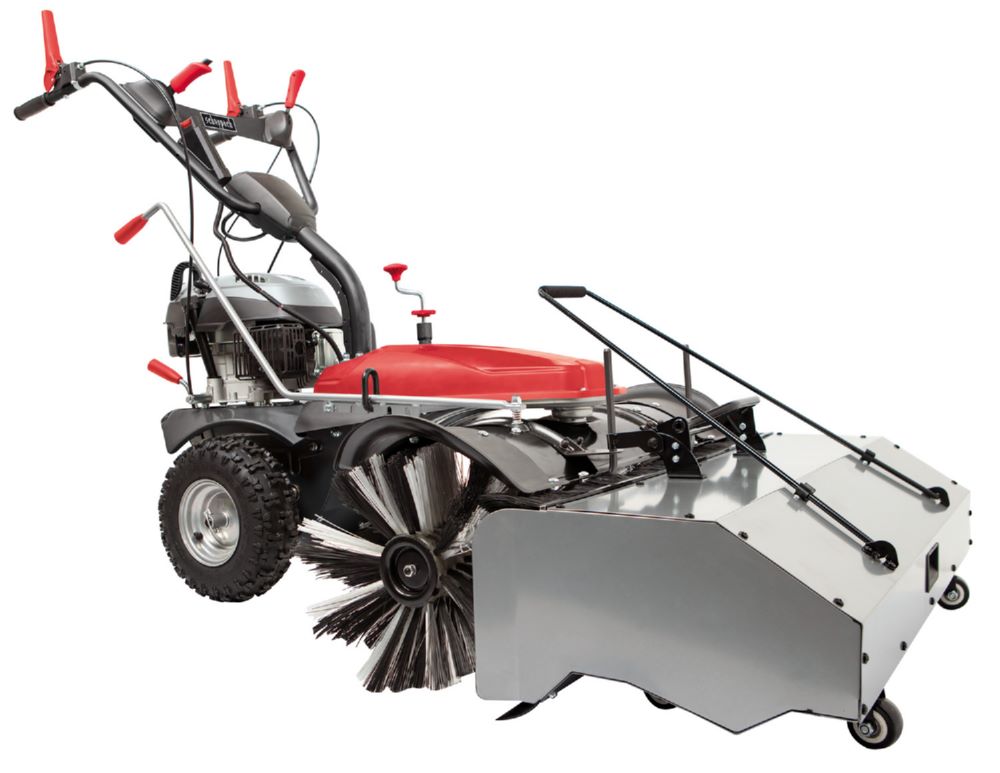 Produktbild Scheppach Benzin - Kehrmaschine inklusive Sammelbehälter Kehrbreite 100 cm 6,5 PS bild 3