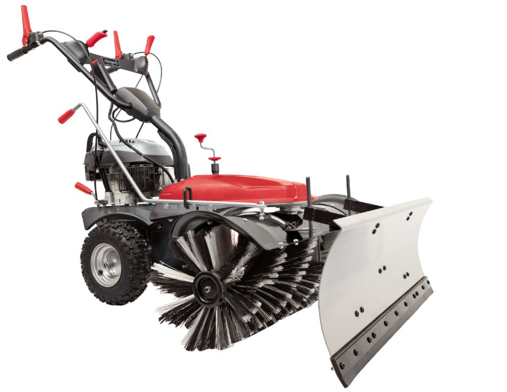 Produktbild Scheppach Benzin - Kehrmaschine inklusive Sammelbehälter Kehrbreite 100 cm 6,5 PS bild 4