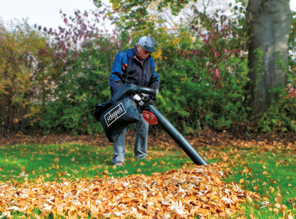 Produktbild Scheppach 4 in 1 Benzin Laubbläser - Sauger inklusive Häckselfunktion 1 PS bild 6