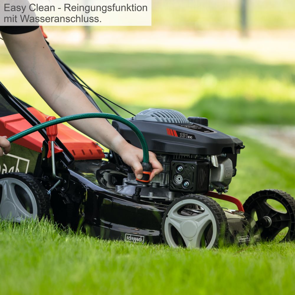 Produktbild Scheppach Benzin-Rasenmäher 3,4 PS 4-Takt-Benzinmotor 420 mm Schnittbreite bild 10