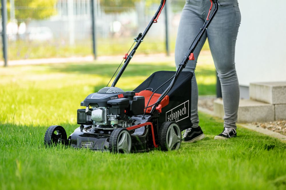 Produktbild Scheppach Benzin-Rasenmäher 3,4 PS 4-Takt-Benzinmotor 420 mm Schnittbreite bild 3