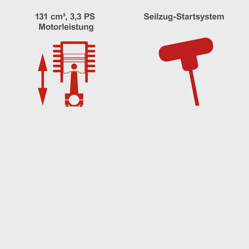 Produktbild Scheppach Benzin-Rasenmäher 3,4 PS 4-Takt-Benzinmotor 420 mm Schnittbreite bild 8