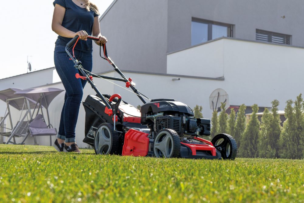 Produktbild Scheppach Benzin-Rasenmäher mit Radantrieb Breite 530 mm 7 PS bild 4