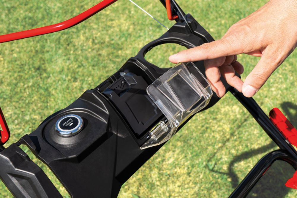 Produktbild Scheppach Benzin-Rasenmäher mit Radantrieb und Elektro-Start Breite 530 mm 7 PS bild 5