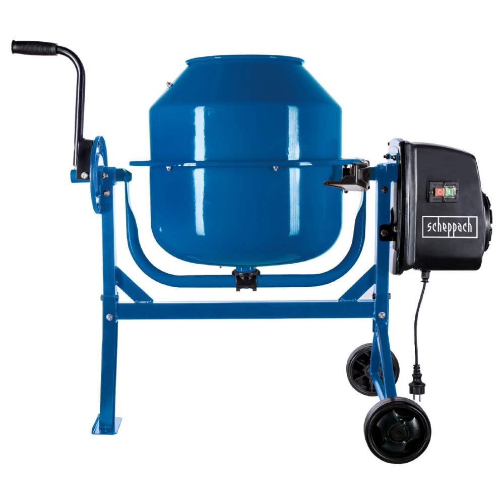 Produktbild Scheppach Betonmischer 63 Liter mit Fahrvorrichtung bild 2