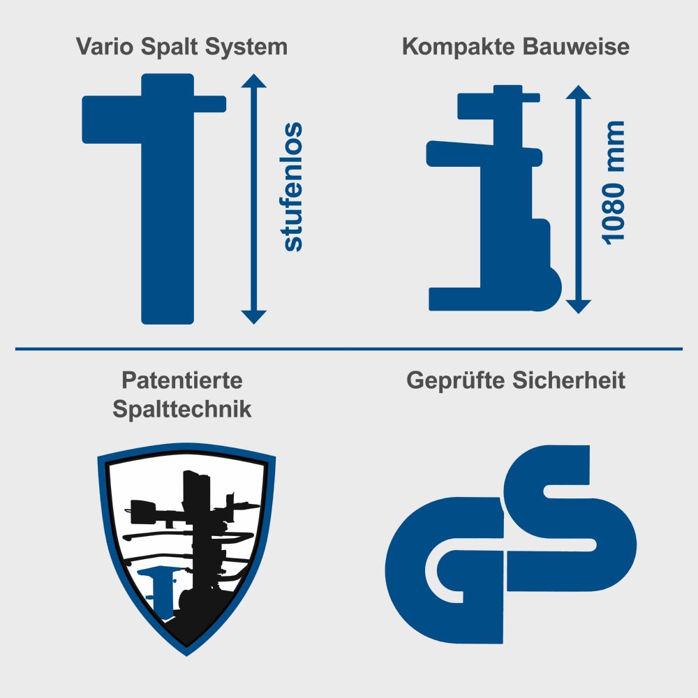 Produktbild Scheppach Holzspalter Compact 8T - 230 V bild 8
