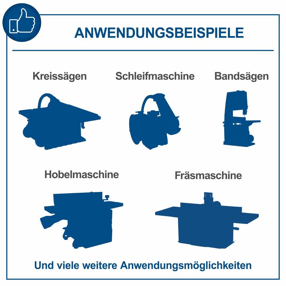 Produktbild Scheppach Absauganlage 75 Liter DC500 bild 6