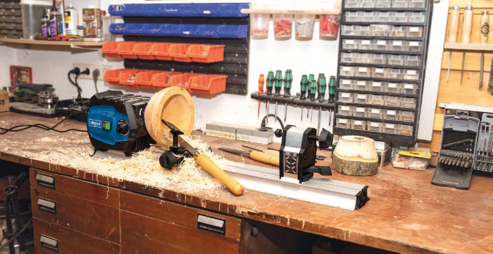 Produktbild Scheppach Drechselmaschine DM600VARIO 550 W bild 7