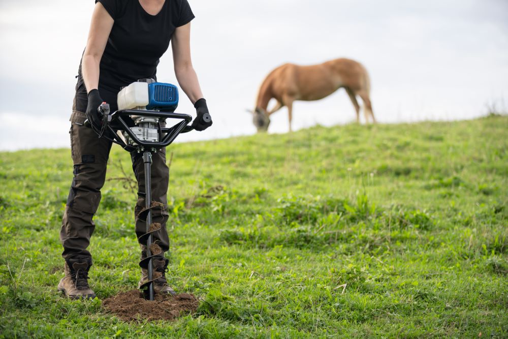 Produktbild Scheppach Erdbohrer inklusive Bohrer- Set EB2000 bild 2