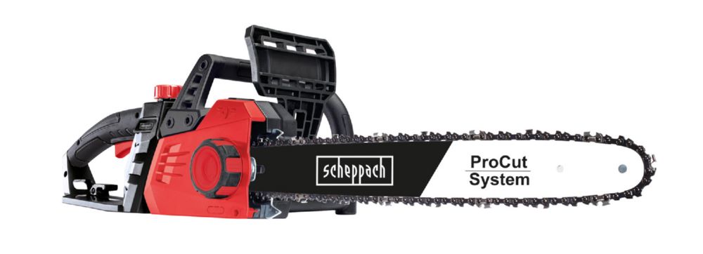 Produktbild Scheppach Elektro-Kettensäge inklusive ProCut Kette und Schwert 2400 W