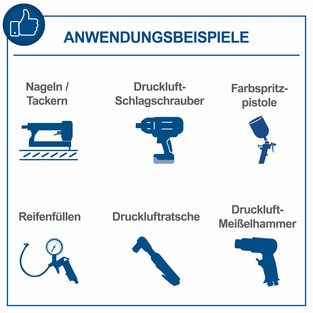 Produktbild Scheppach KOMPRESSOR 50 Liter HC51V bild 3