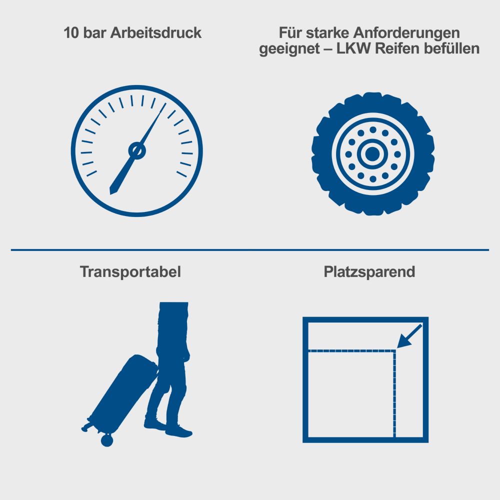 Produktbild Scheppach KOMPRESSOR 50 Liter HC51V bild 4