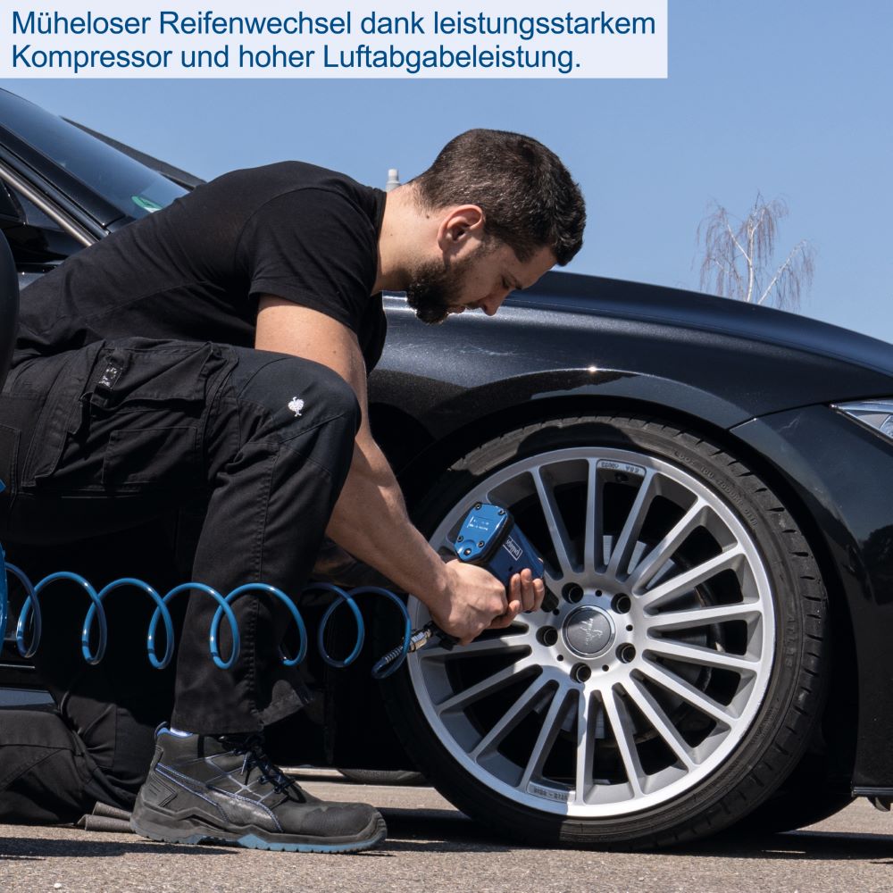 Produktbild Scheppach reifachzylinder-Kompressor 2200 W 10 bar HC550TC - 400V bild 7