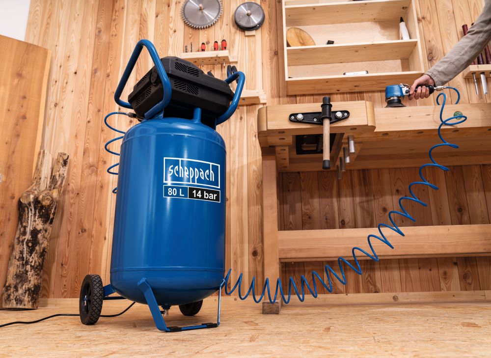 Produktbild Scheppach Vertikal-Kompressor 1600 W 14 bar HC85V bild 3